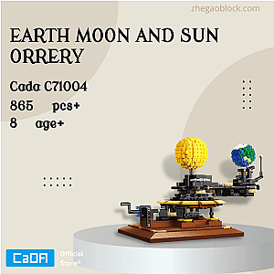 CaDa Block C71004 Earth Moon and Sun Orrery Creator Expert