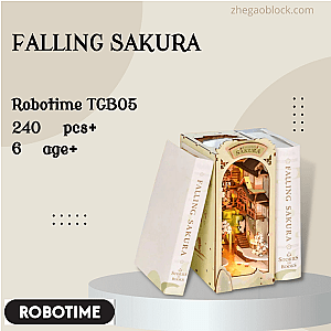 Robotime Block TGB05 Falling Sakura Creator Expert