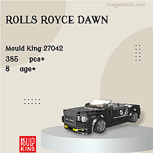 MOULD KING Block 27042 Rolls Royce Dawn Technician