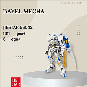 JIESTAR Block 58032 Bayel Mecha Movies and Games