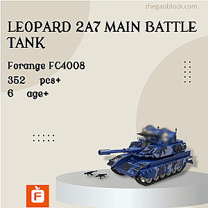 Forange Block FC4008 Leopard 2A7 Main Battle Tank Military