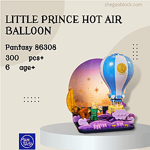 Pantasy Block 86308 Little Prince Hot Air Balloon Creator Expert