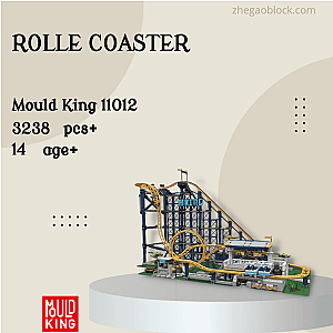 MOULD KING Block 11012 Rolle Coaster Technician