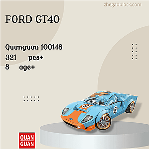 QUANGUAN Block 100148 Ford GT40 Technician