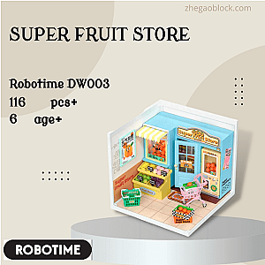 Robotime Block DW003 Super Fruit Store Creator Expert