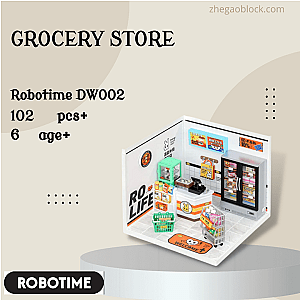 Robotime Block DW002 Grocery Store Creator Expert