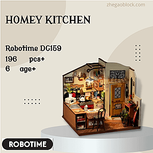Robotime Block DG159 Homey Kitchen Creator Expert