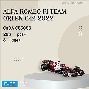 CaDa Block C55026 Alfa Romeo F1 Team ORLEN C42 2022 Technician