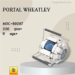 MOC Factory Block 89297 Portal Wheatley Movies and Games
