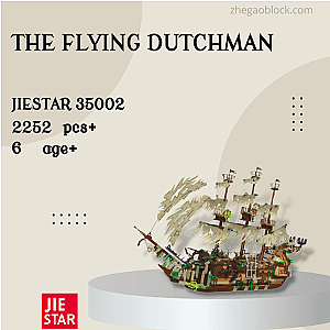 JIESTAR Block 35002 The Flying Dutchman Creator Expert
