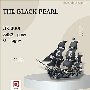 DK Block 6001 The Black Pearl Creator Expert