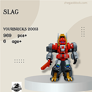 YOURBRICKS Block 20013 Slag Creator Expert