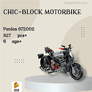 PANLOSBRICK Block 672002 CHIC-Block Motorbike Technician