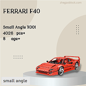 Small Angle Block X001 Ferrari F40 Technician