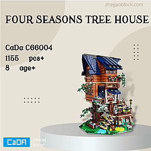 CaDa Block C66004 Four Seasons Tree House Creator Expert