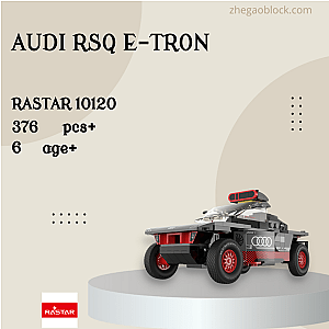 Rastar Block 10120 Audi RSQ E-Tron Technician