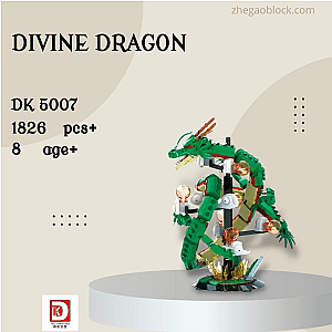 DK Block 5007 Divine Dragon Movies and Games
