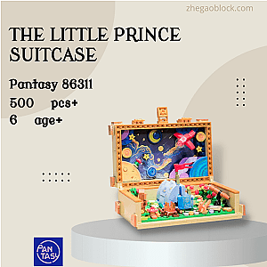 Pantasy Block 86311 The Little Prince Suitcase Creator Expert