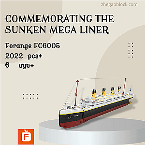 Forange Block FC6005 Commemorating The Sunken Mega Liner Technician