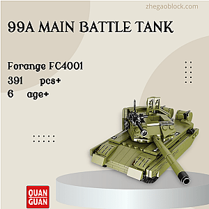QUANGUAN Block FC4001 99A Main Battle Tank Military