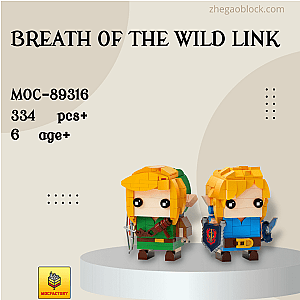 MOC Factory Block 89316 Breath of The Wild Link Creator Expert