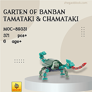 MOC Factory Block 89331 Garten of Banban Tamataki &amp; Chamataki Movies and Games
