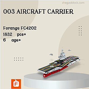 Forange Block FC4202 003 Aircraft Carrier Military