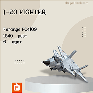 Forange Block FC4109 J-20 FIGHTER Military