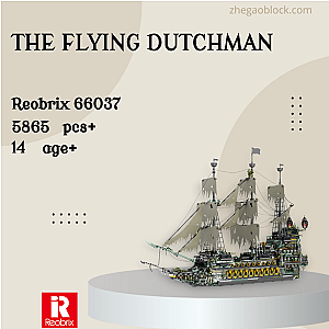 REOBRIX Block 66037 The Flying Dutchman Movies and Games