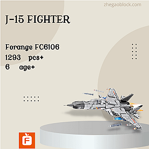Forange Block FC6106 J-15 Fighter Military