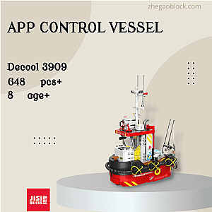 DECOOL / JiSi Block 3909 App Control Vessel Creator Expert