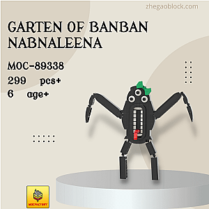 MOC Factory Block 89338 Garten of Banban Nabnaleena Movies and Games