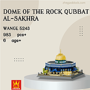 WANGE Block 5243 DOME OF THE ROCK Qubbat al-Sakhra Modular Building