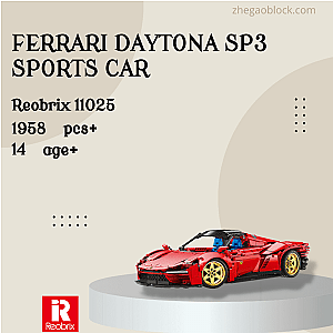 REOBRIX Block 11025 Ferrari Daytona SP3 Sports Car Technician