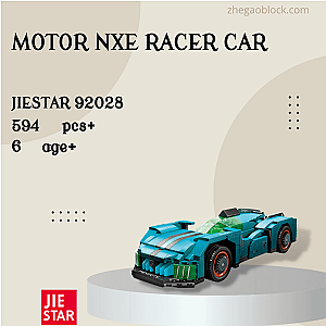 JIESTAR Block 92028 Motor NXE Racer Car Technician