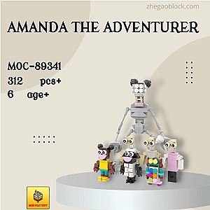 MOC Factory Block 89341 Amanda the Adventurer Movies and Games