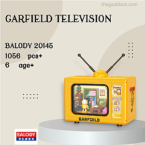 BALODY Block 20145 Garfield Television Movies and Games