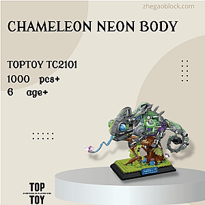 TOPTOY Block TC2101 Chameleon Neon Body Creator Expert