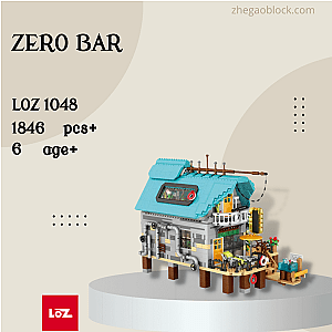 LOZ Block 1048 Zero Bar Modular Building