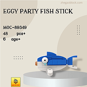 MOC Factory Block 89349 Eggy Party Fish Stick Creator Expert