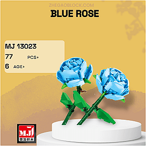 MJ Block 13023 Blue Rose Creator Expert