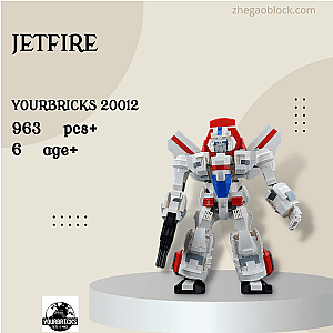 YOURBRICKS Block 20012 Jetfire Creator Expert