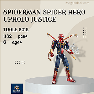 TUOLE Block 6015 Spiderman Spider Hero Uphold Justice Movies and Games