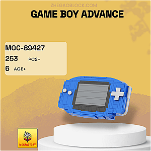 MOC Factory Block 89427 Game Boy Advance Creator Expert
