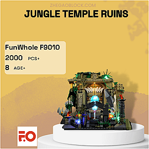 FunWhole Block F9010 Jungle Temple Ruins Creator Expert