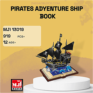 MJ Block 13019 Pirates Adyenture Ship Book Creator Expert