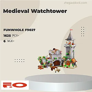 FunWhole Block F9027 Medieval Watchtower Modular Building