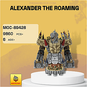 MOC Factory Block 89428 Alexander The Roaming Creator Expert