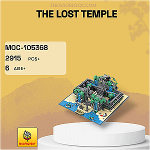 MOC Factory Block 105368 The Lost Temple Creator Expert