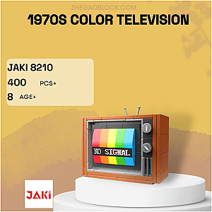 JAKI Block 8210 1970S Color Television Creator Expert